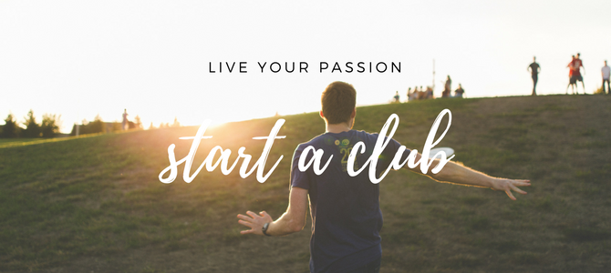Ultimate Frisbee: live your passion, start a club