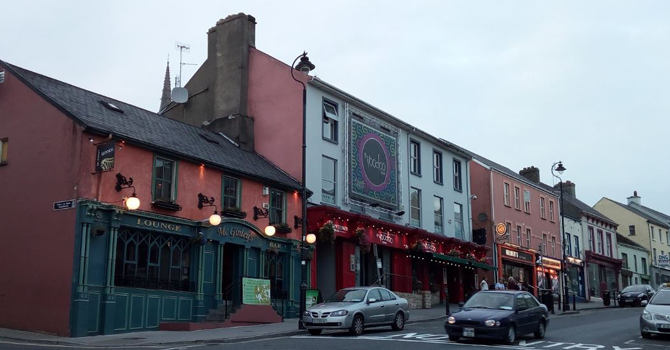 a view of Letterkenny high street