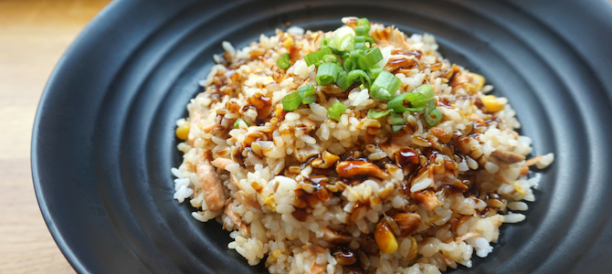 The student cook’s best friend — the rice cooker!