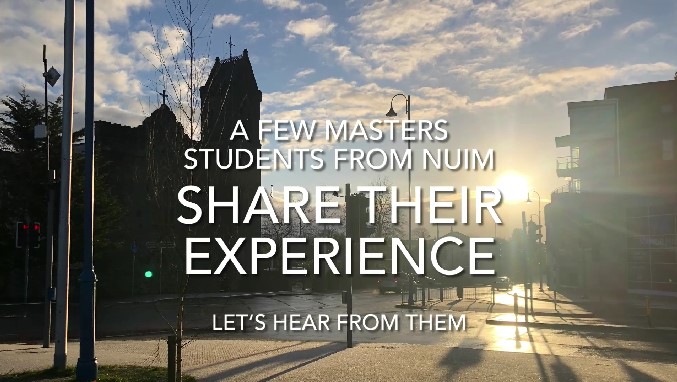 My Experience: Masters Students Studying at NUI Maynooth