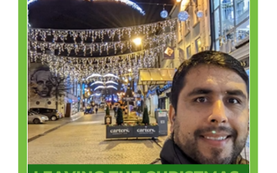 Leaving the Christmas lights behind!