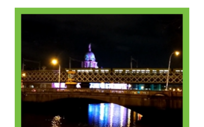 Dublin at night