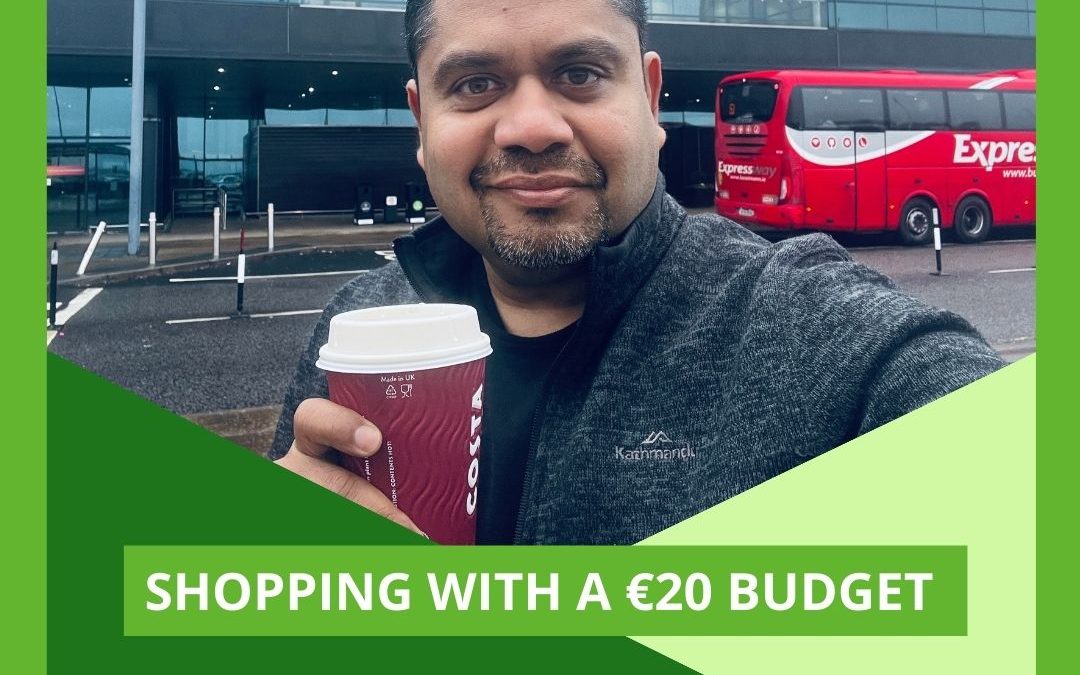 Shopping with a €20 budget