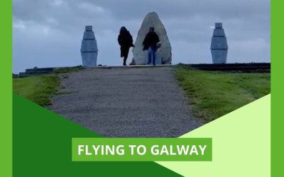 Flying to Galway