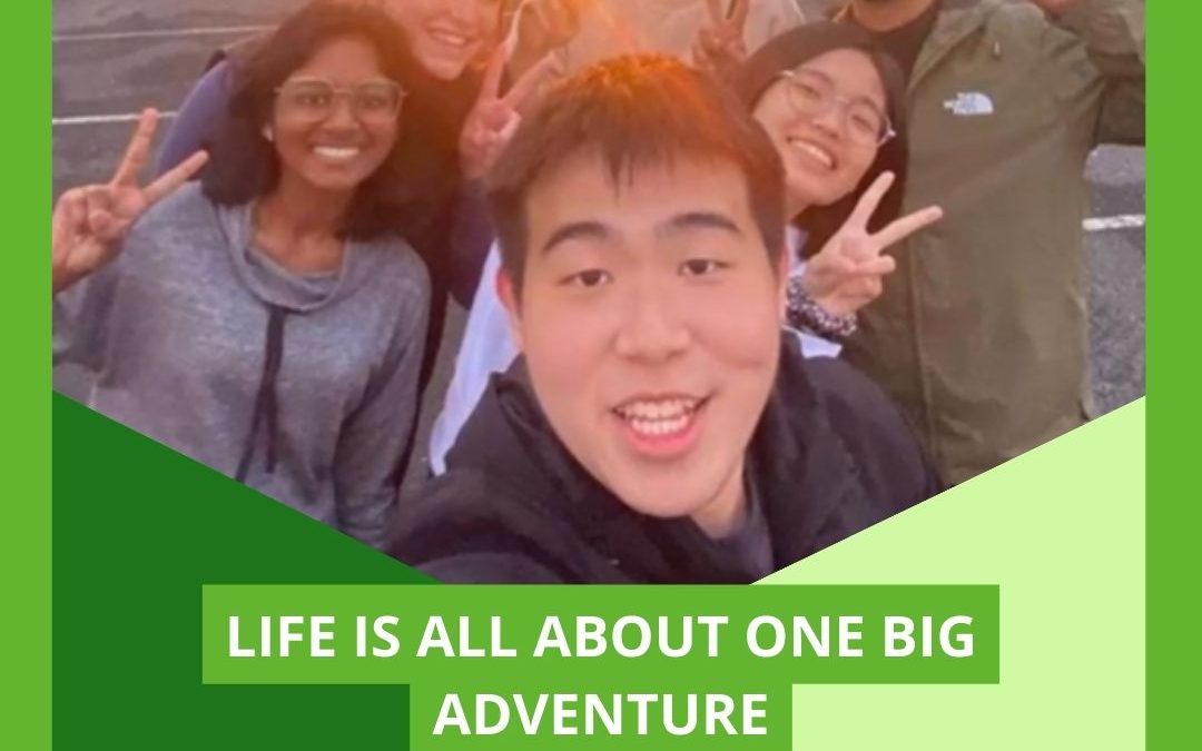 Life is all about one big adventure !