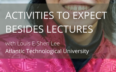 Activities to Expect Besides Lectures